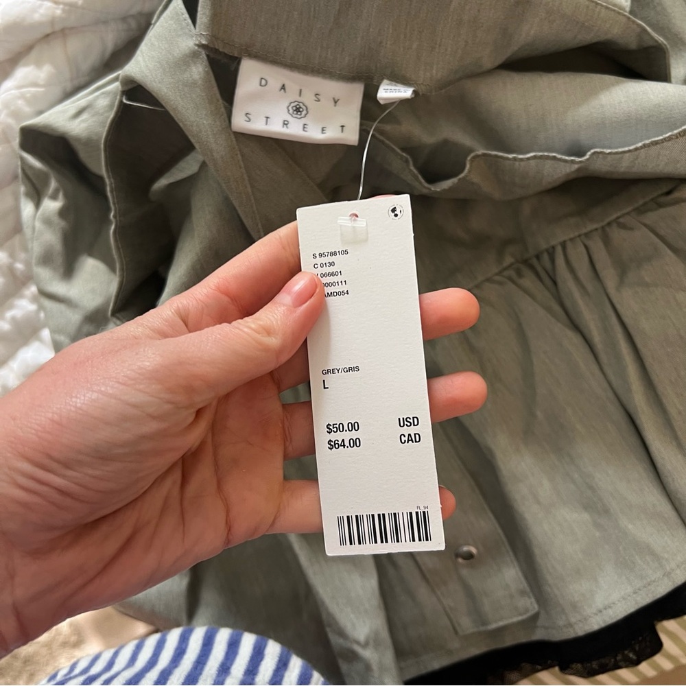 Urban Outfitters Daisy Street Buckle Strap Drop Waist Mini Dress - Picture 8 of 11